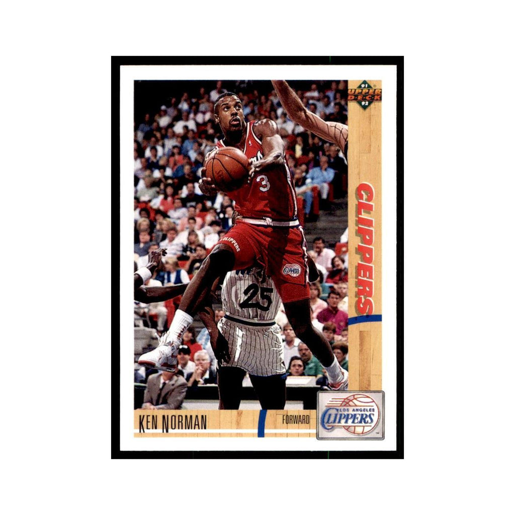 1991 Upper Deck Ken Norman Basketball Cards #111
