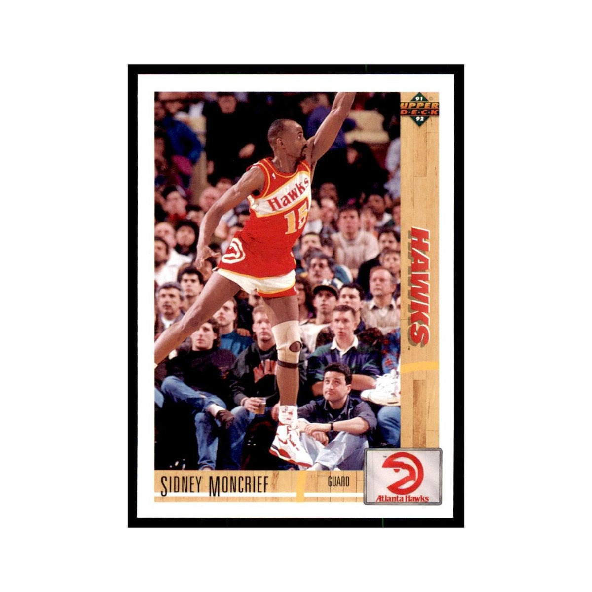 1991 Upper Deck Sidney Moncrief Basketball Cards #240