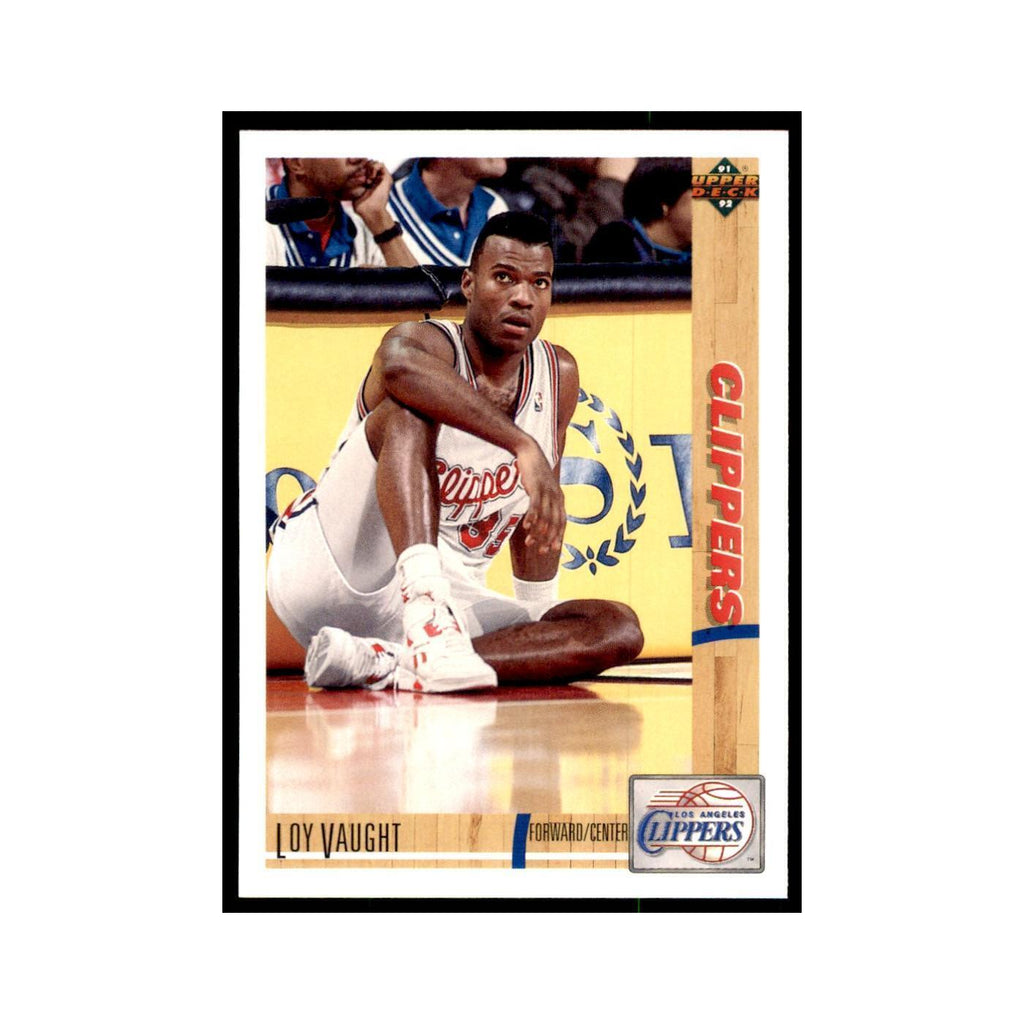 1991 Upper Deck Loy Vaught Basketball Cards #138