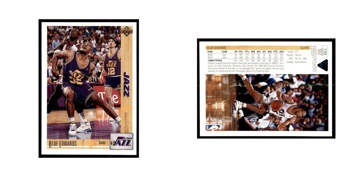 1991 Upper Deck Blue Edwards Basketball Cards #199