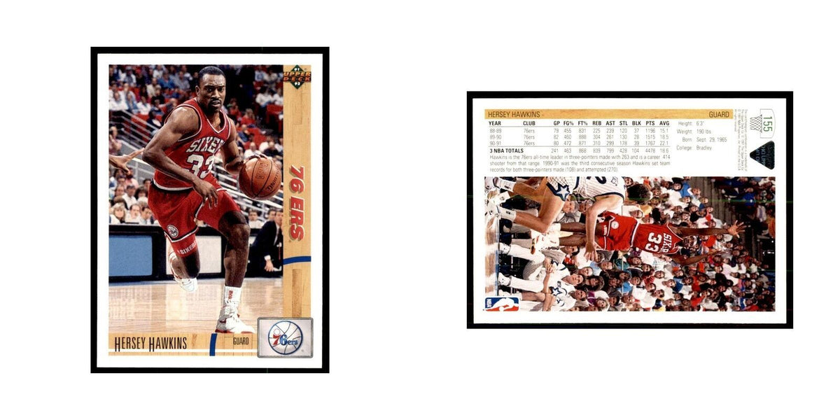 1991 Upper Deck Hersey Hawkins Basketball Cards #155