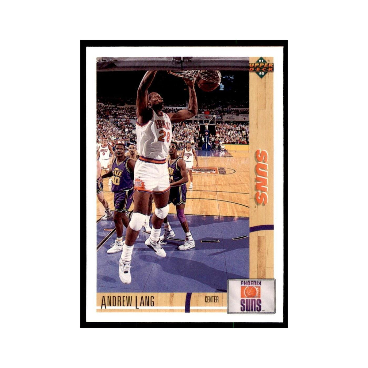 1991 Upper Deck Andrew Lang Basketball Cards #158