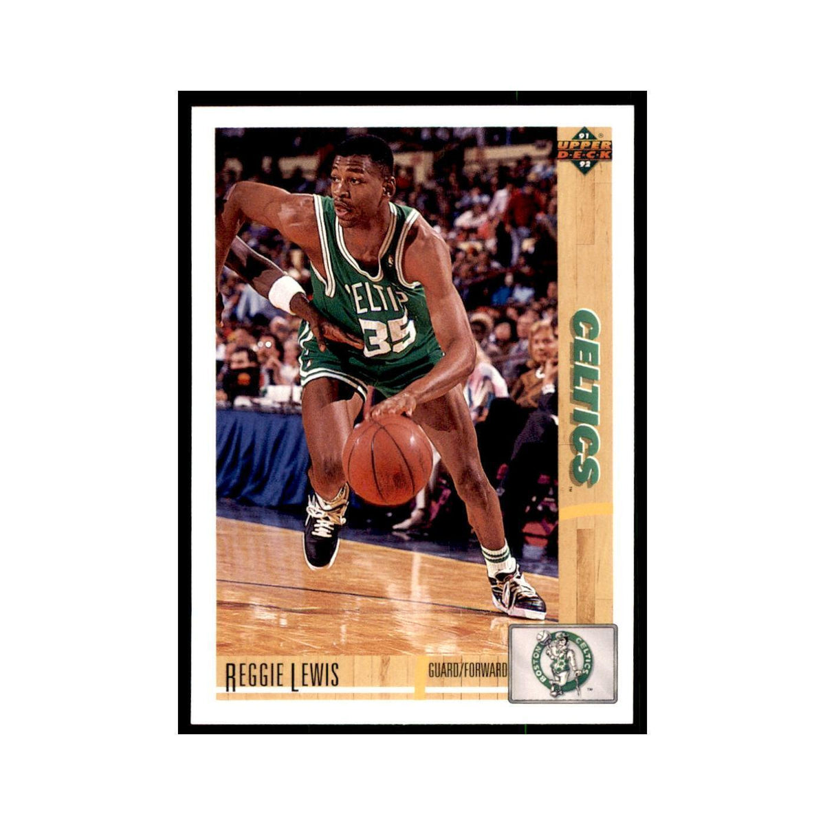 1991 Upper Deck Reggie Lewis Basketball Cards #123