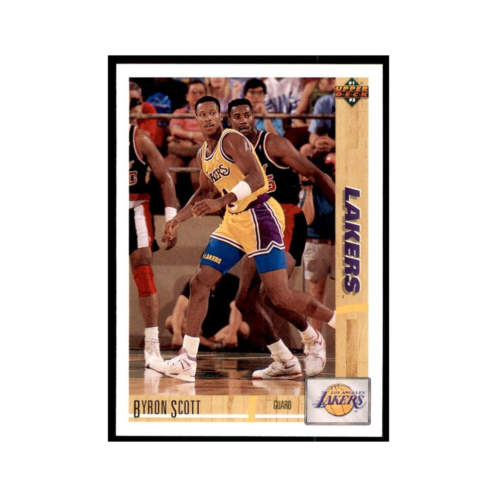 1991 Upper Deck Byron Scott Basketball Cards #142