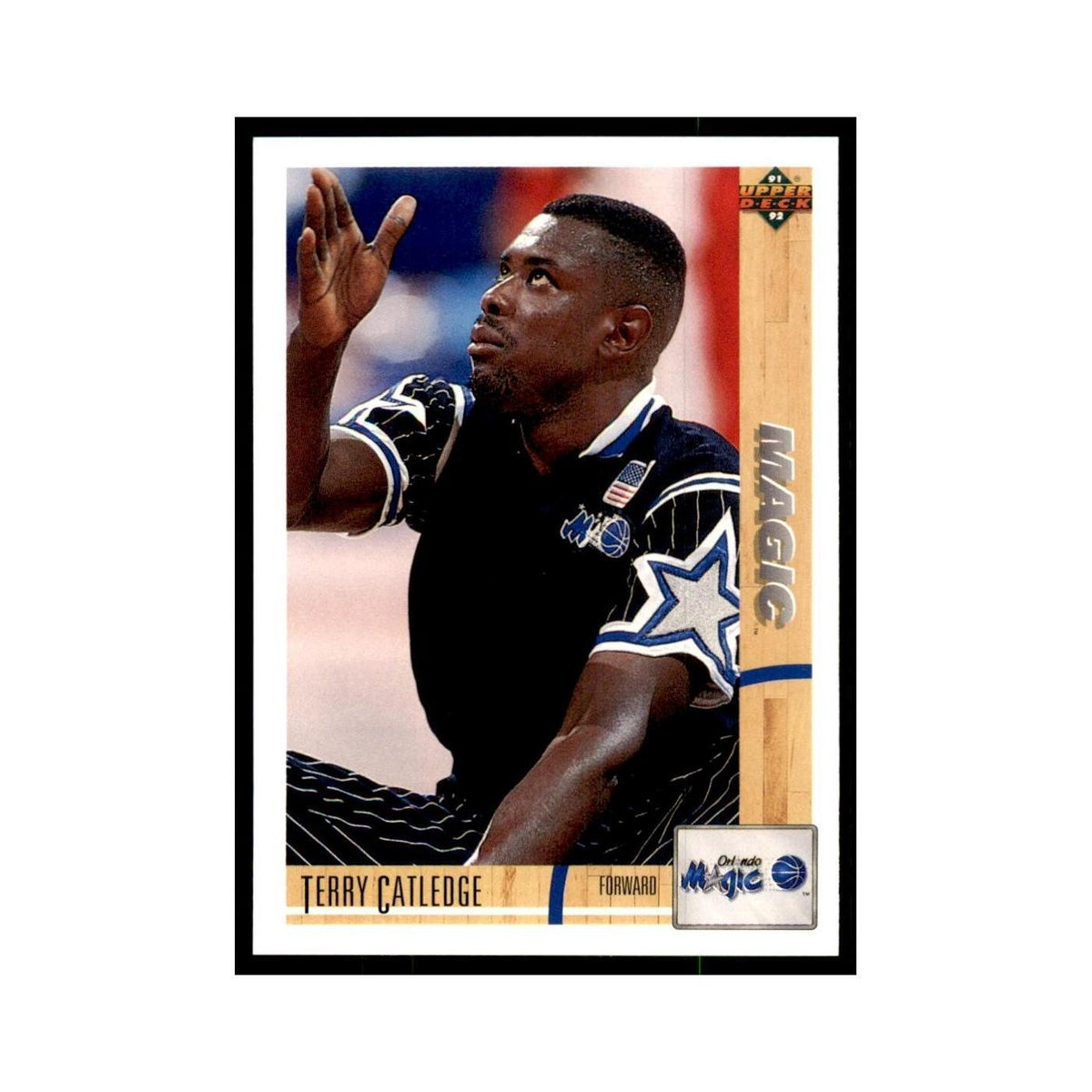 1991 Upper Deck Terry Catledge Basketball Cards #205