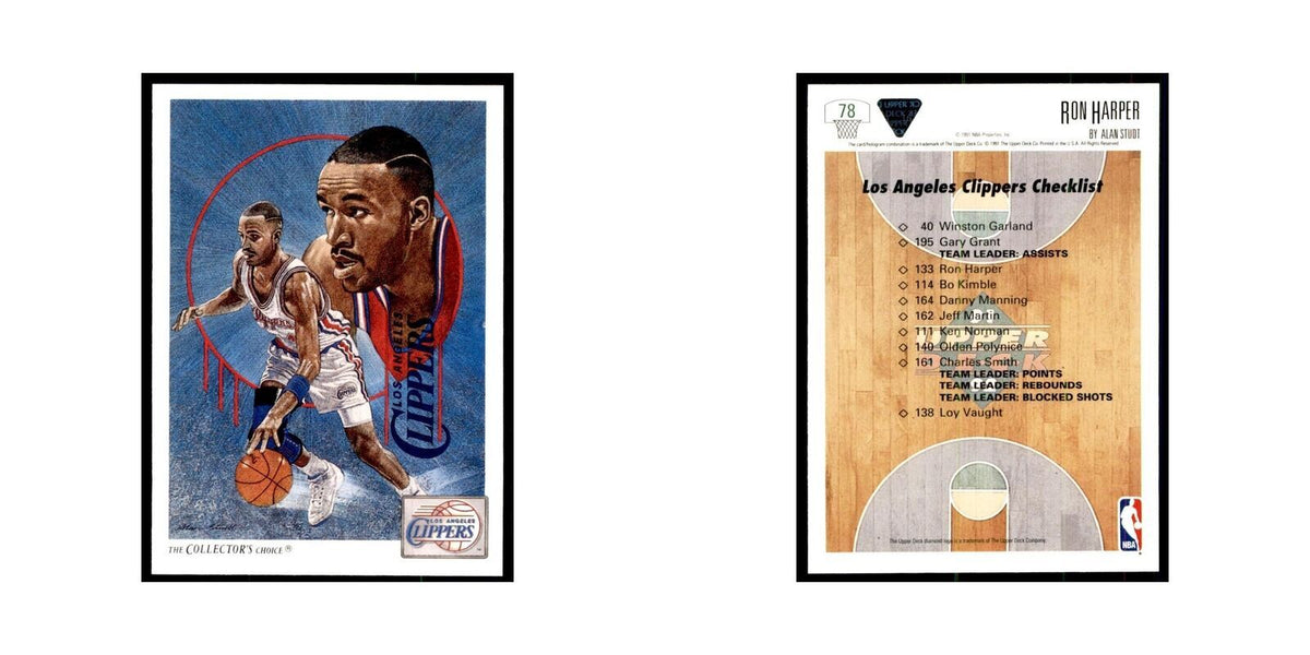 1991 Upper Deck Ron Harper Basketball Cards #78