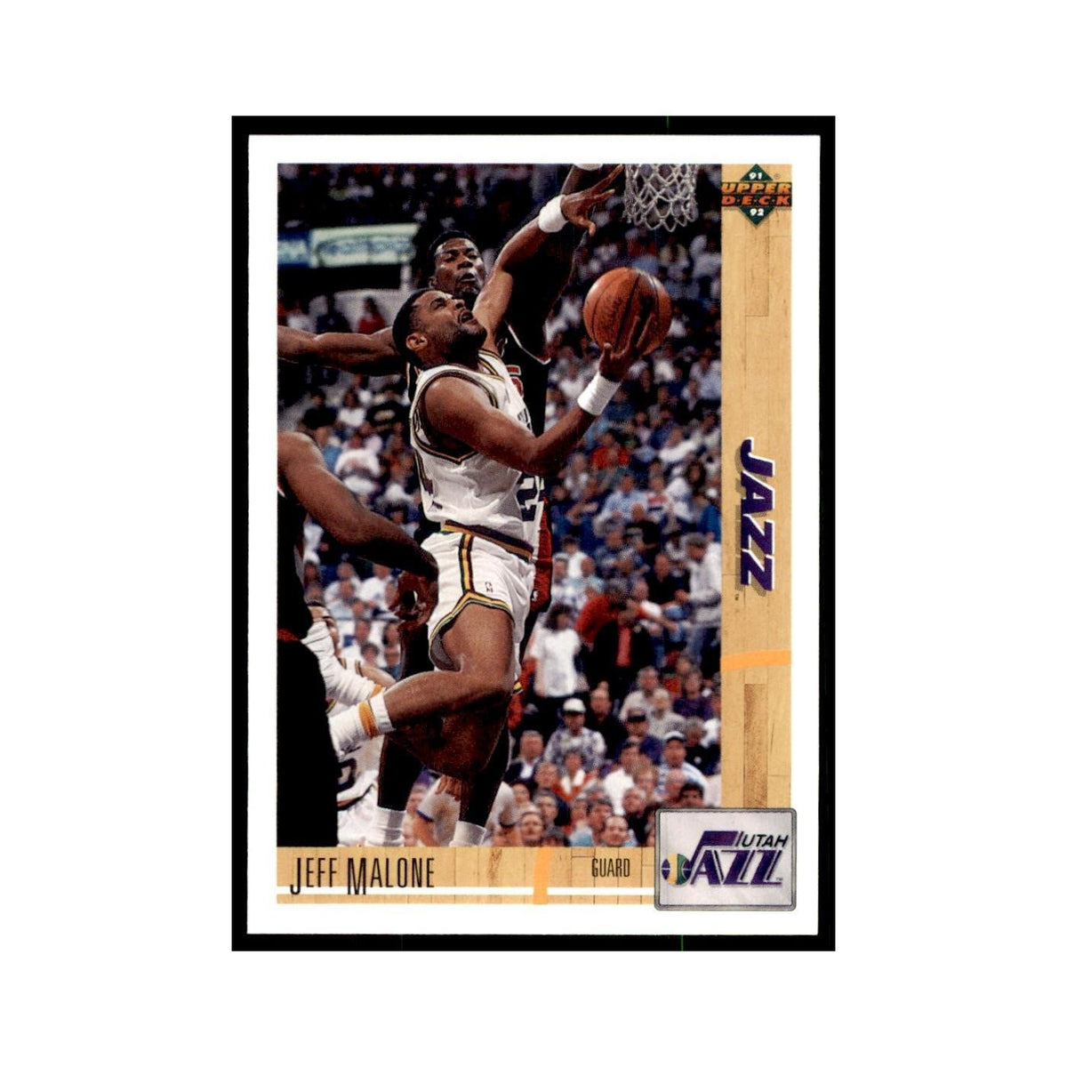 1991 Upper Deck Jeff Malone Basketball Cards #166