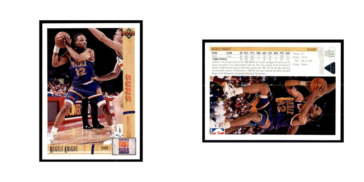 1991 Upper Deck Negele Knight Basketball Cards #193