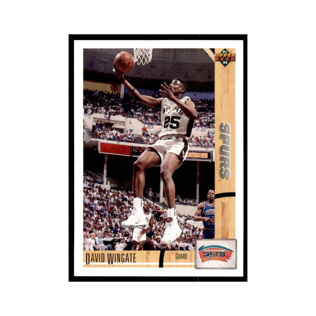 1991 Upper Deck David Wingate Basketball Cards #217