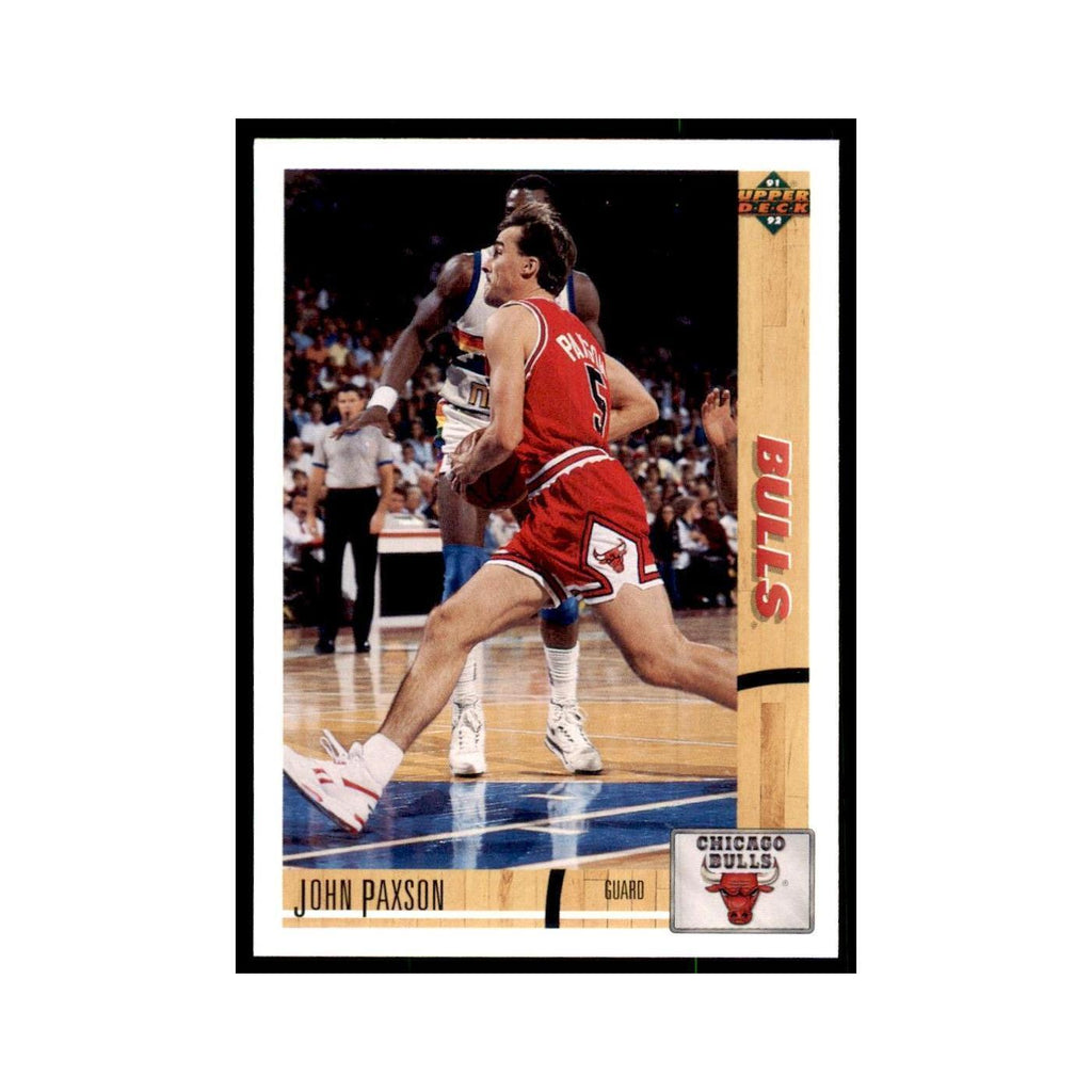 1991 Upper Deck John Paxson Basketball Cards #117