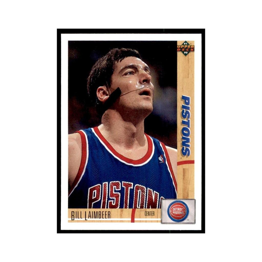 1991 Upper Deck Bill Laimbeer Basketball Cards #167