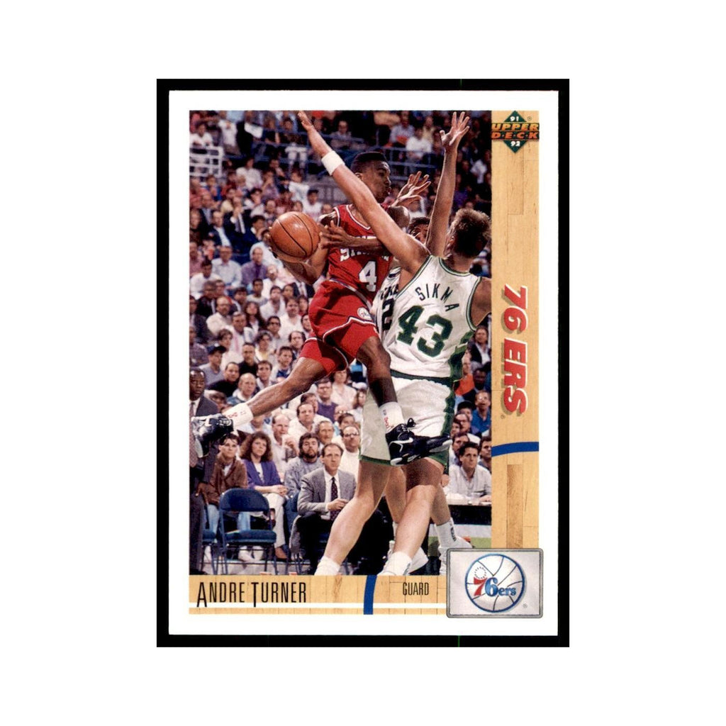 1991 Upper Deck Andre Turner Basketball Cards #134