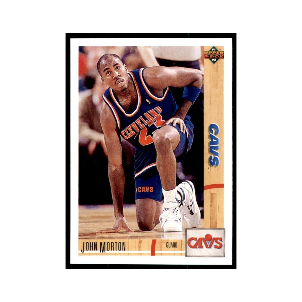 1991 Upper Deck John Morton Basketball Cards #210