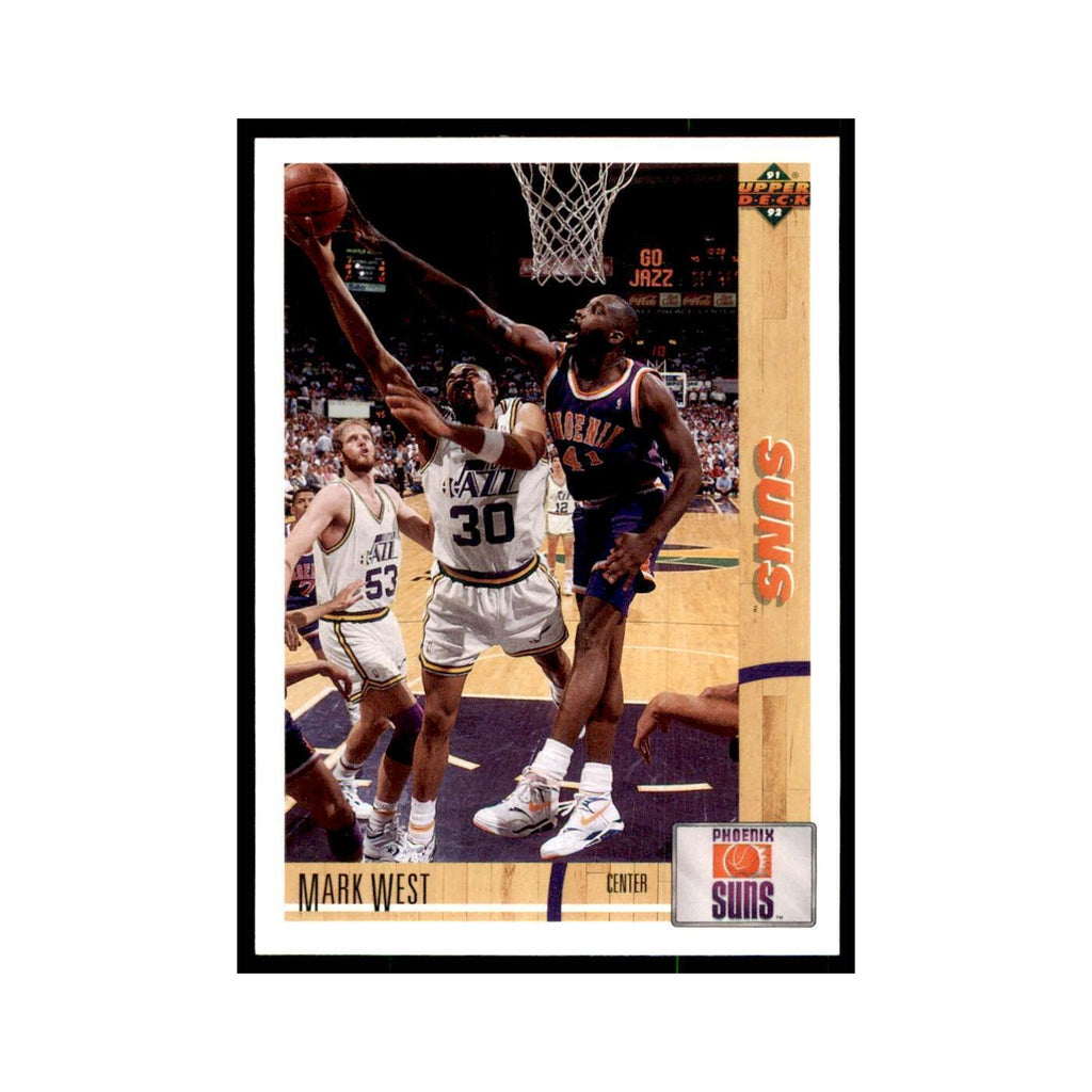 1991 Upper Deck Mark West Basketball Cards #115