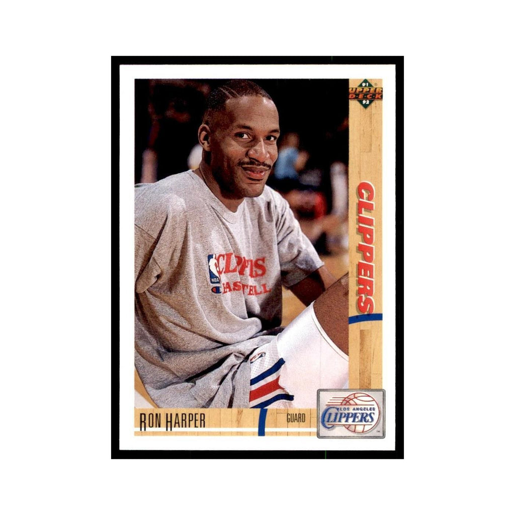 1991 Upper Deck Ron Harper Basketball Cards #133