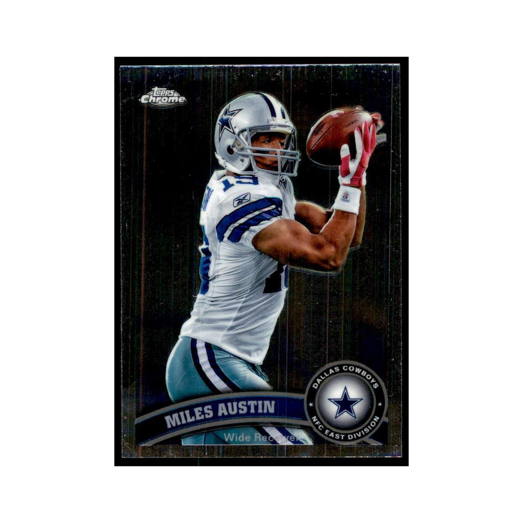 2011 Topps Chrome Miles Austin Football Cards #195