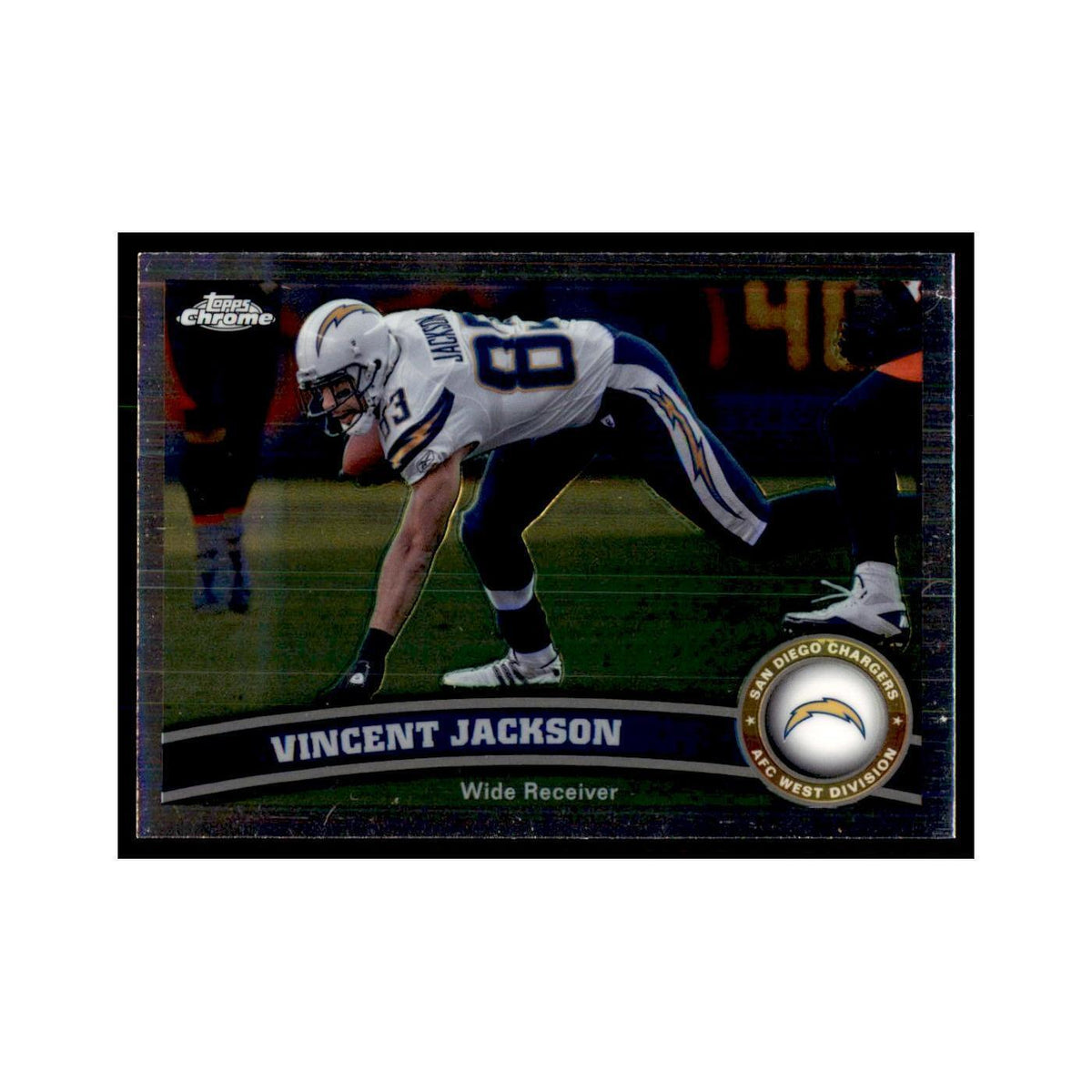 2011 Topps Chrome Vincent Jackson Football Cards #157