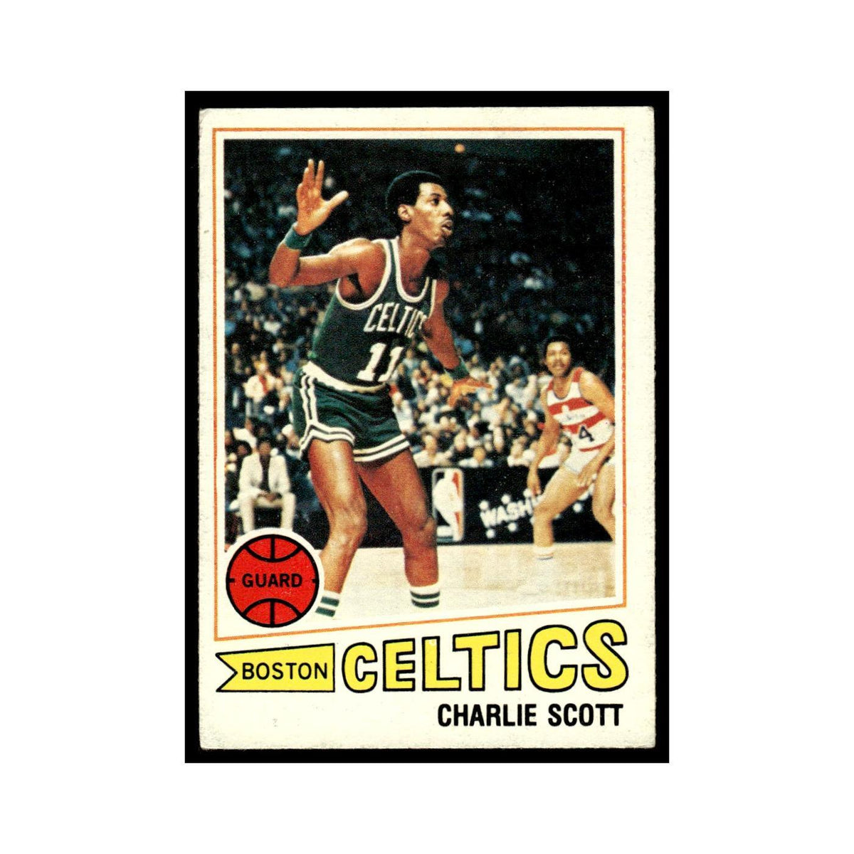 1977 Topps Charlie Scott Celtics #125
