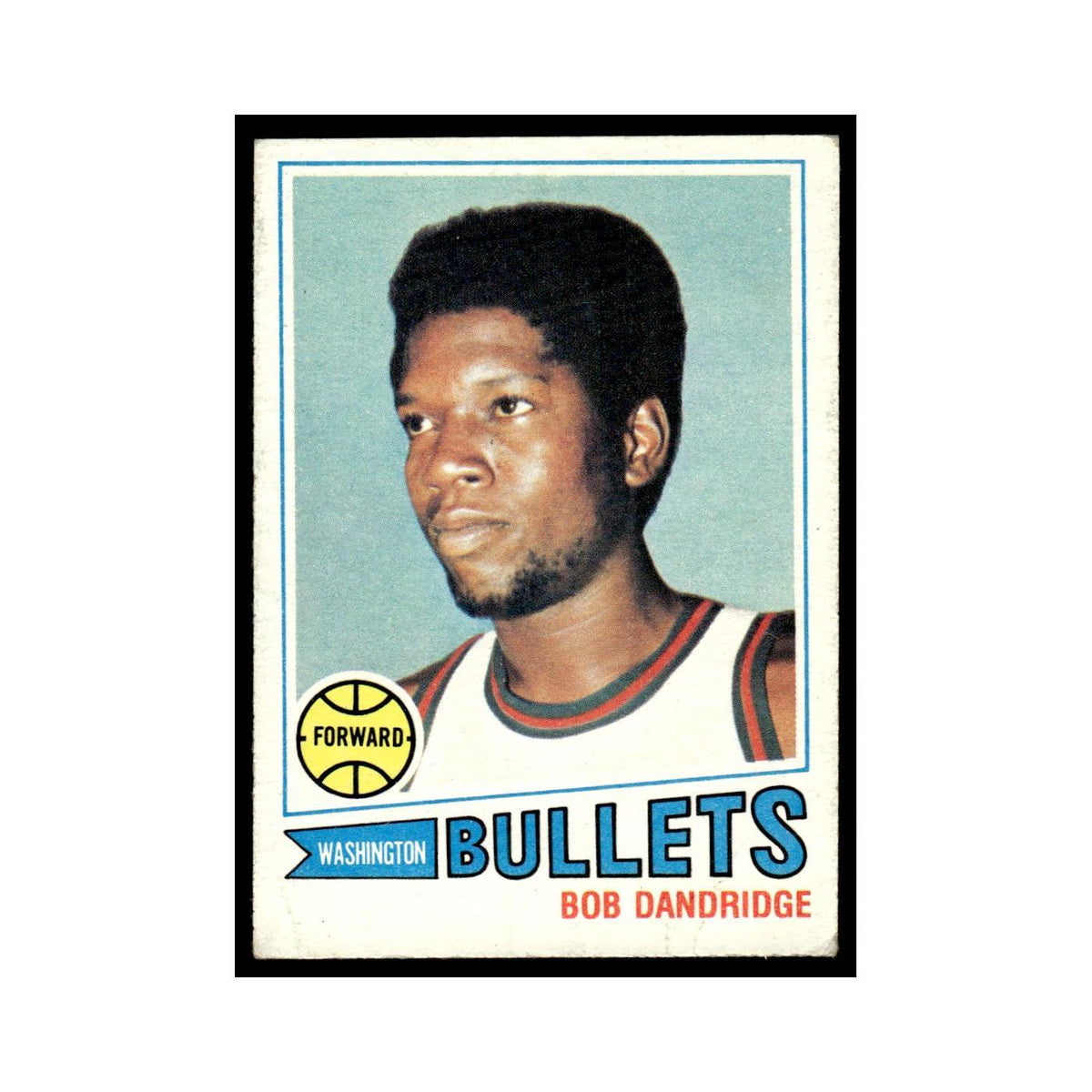 1977 Topps (Damaged) Bob Dandridge Washington Bullets #25