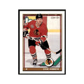 Steve Konroyd 1991 O-Pee-Chee #366 Chicago Blackhawks Hockey Card NM