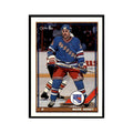 Mark Hardy 1991 O-Pee-Chee #406 New York Rangers Hockey Card NM