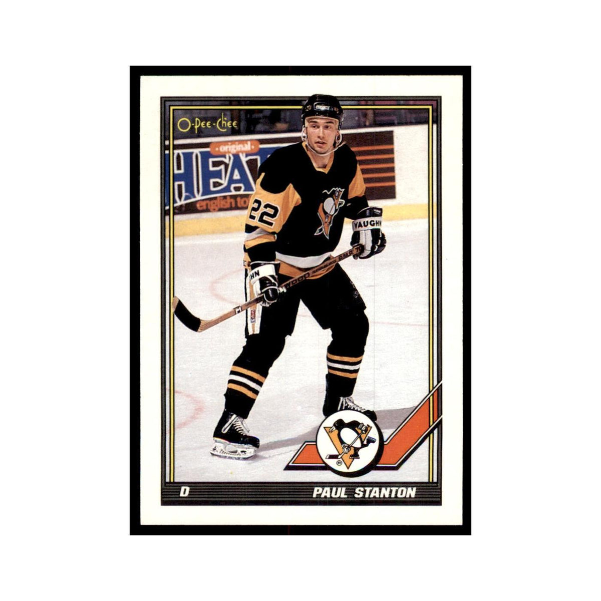 Paul Stanton 1991 O-Pee-Chee #339 Pittsburgh Penguins Hockey Card NM