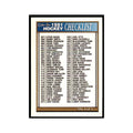Checklist 4 1991 O-Pee-Chee #528 Hockey Card NM