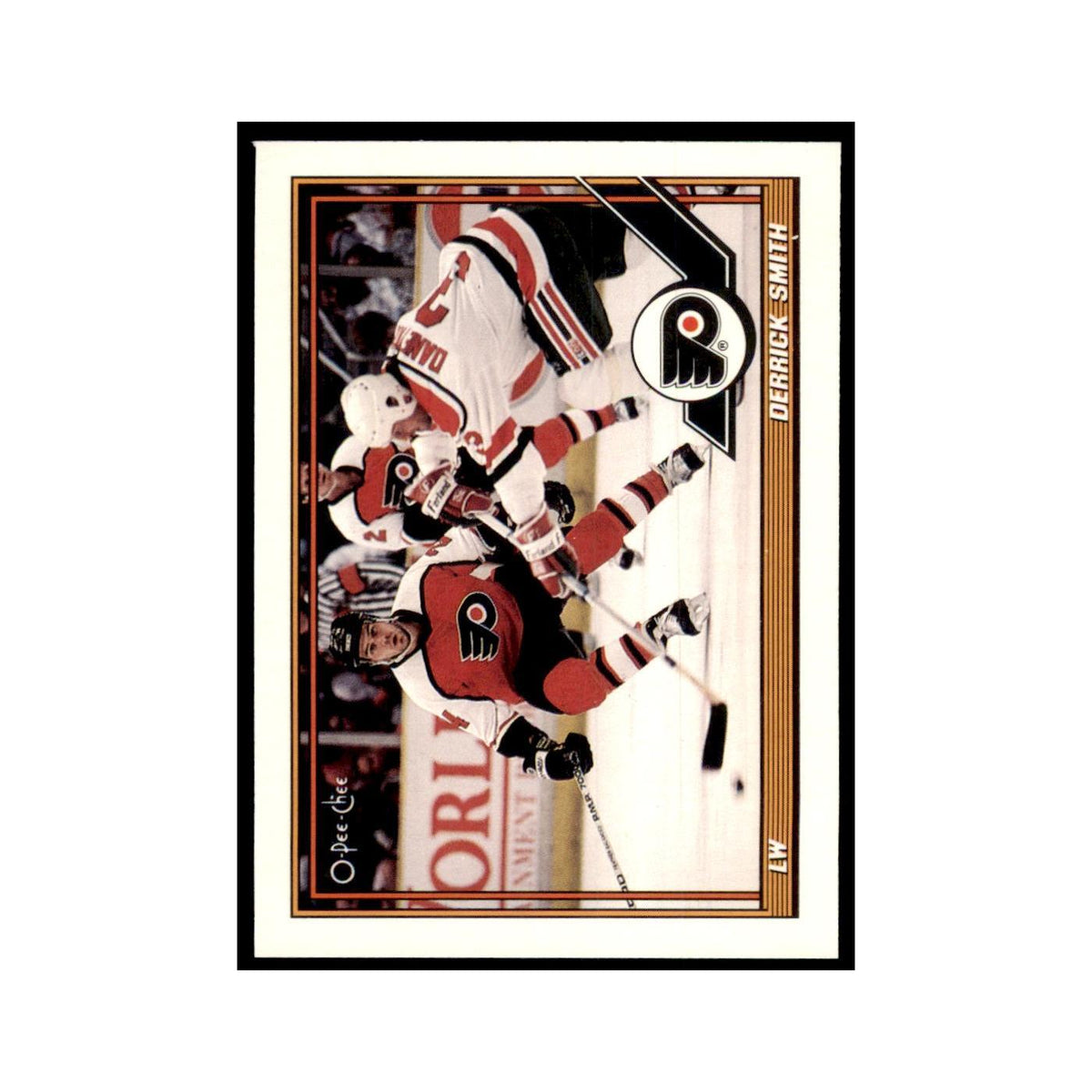 Derrick Smith 1991 O-Pee-Chee #486 Philadelphia Flyers Hockey Card NM