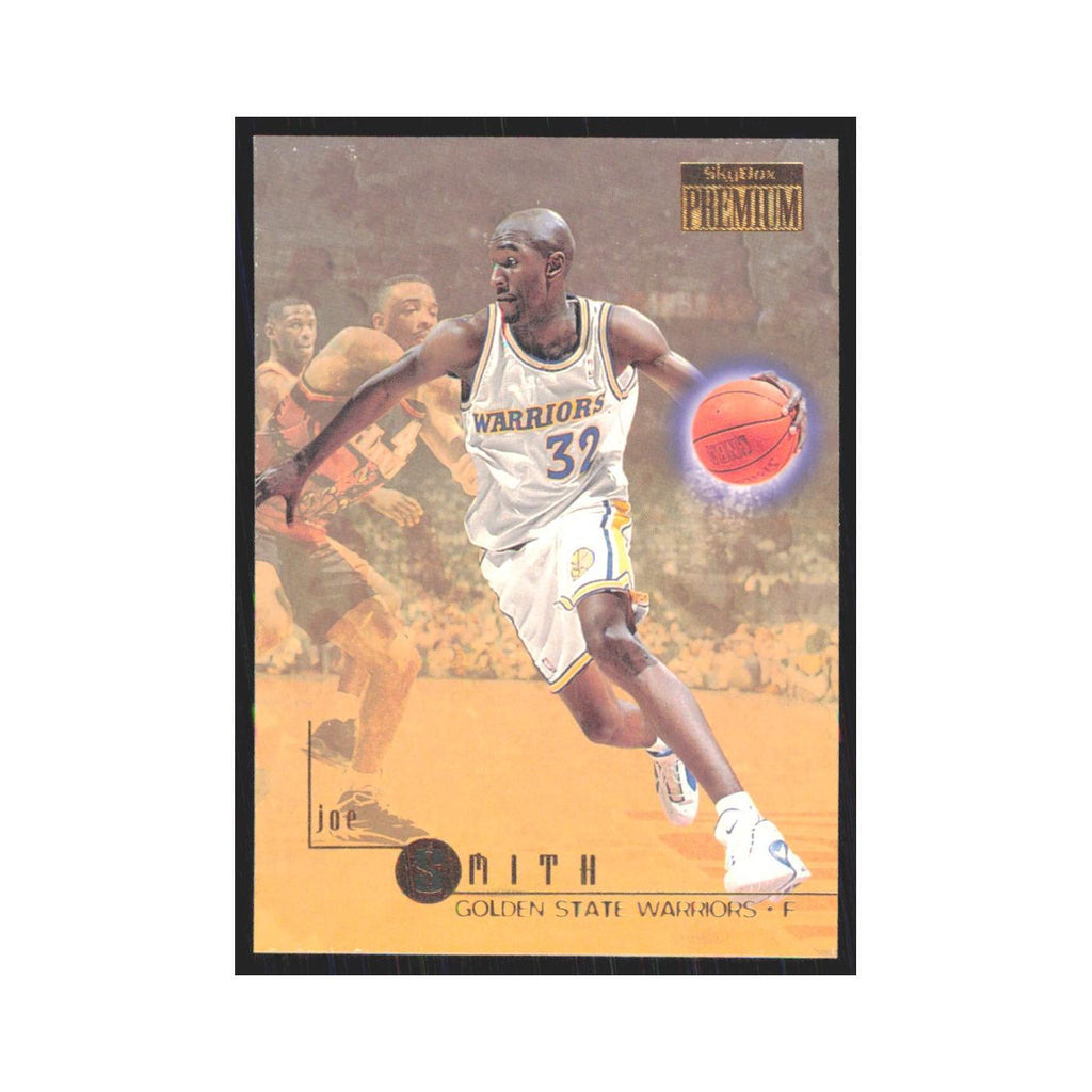 Joe Smith 1996 SkyBox Premium #40 Golden State Warriors Basketball Card NM