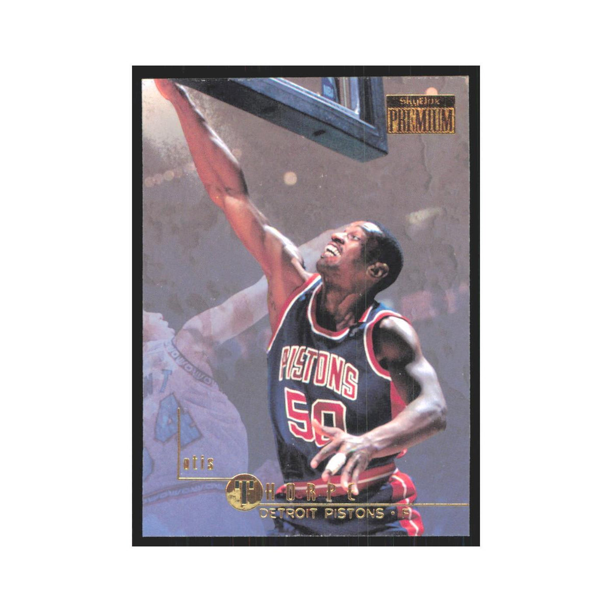 Otis Thorpe 1996 SkyBox Premium #37 Detroit Pistons Basketball Card NM