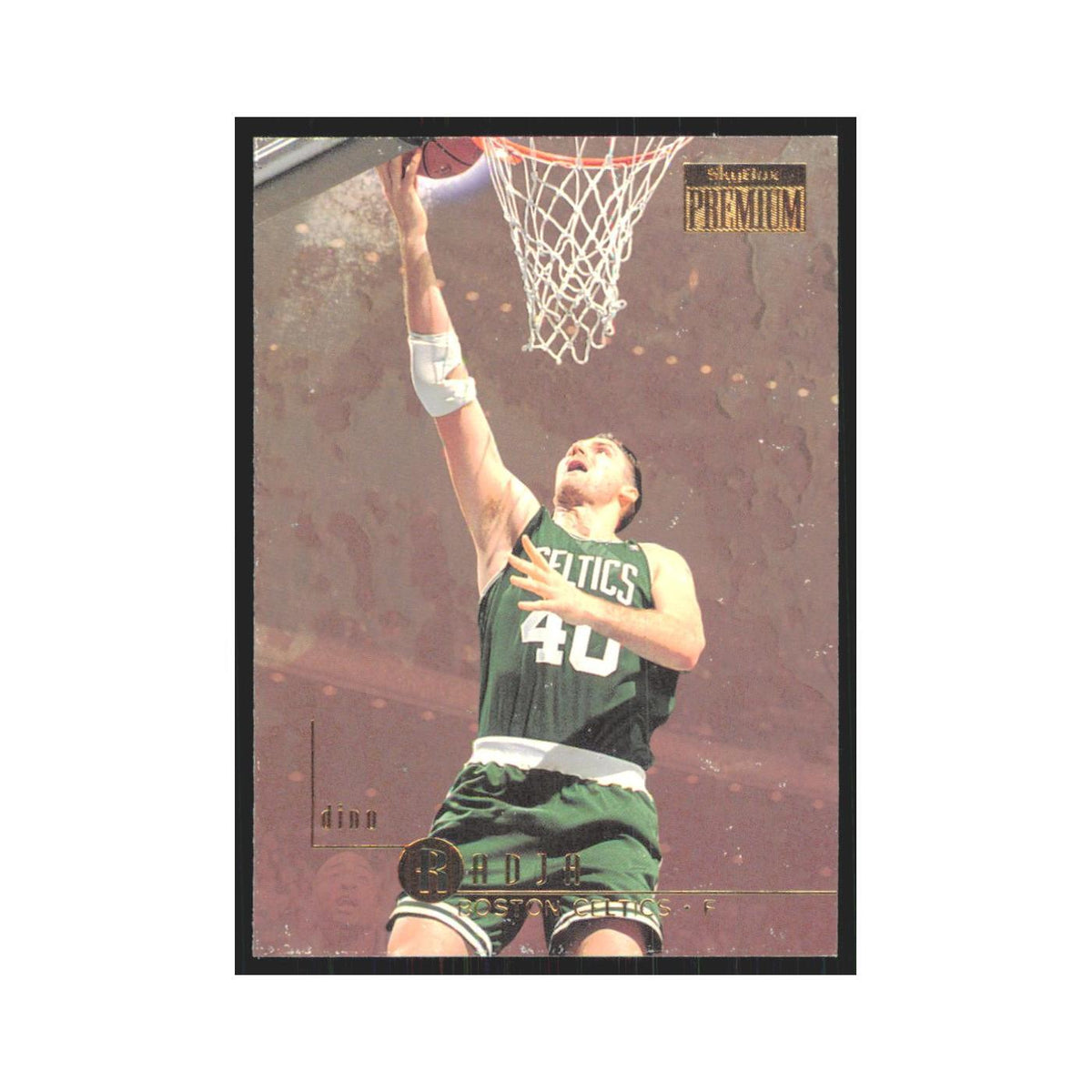 Dino Radja 1996 SkyBox Premium #8 Boston Celtics Basketball Card NM