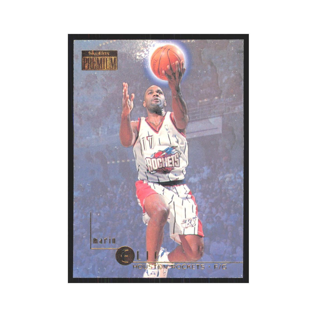 Mario Elie 1996 SkyBox Premium #44 Houston Rockets Basketball Card NM