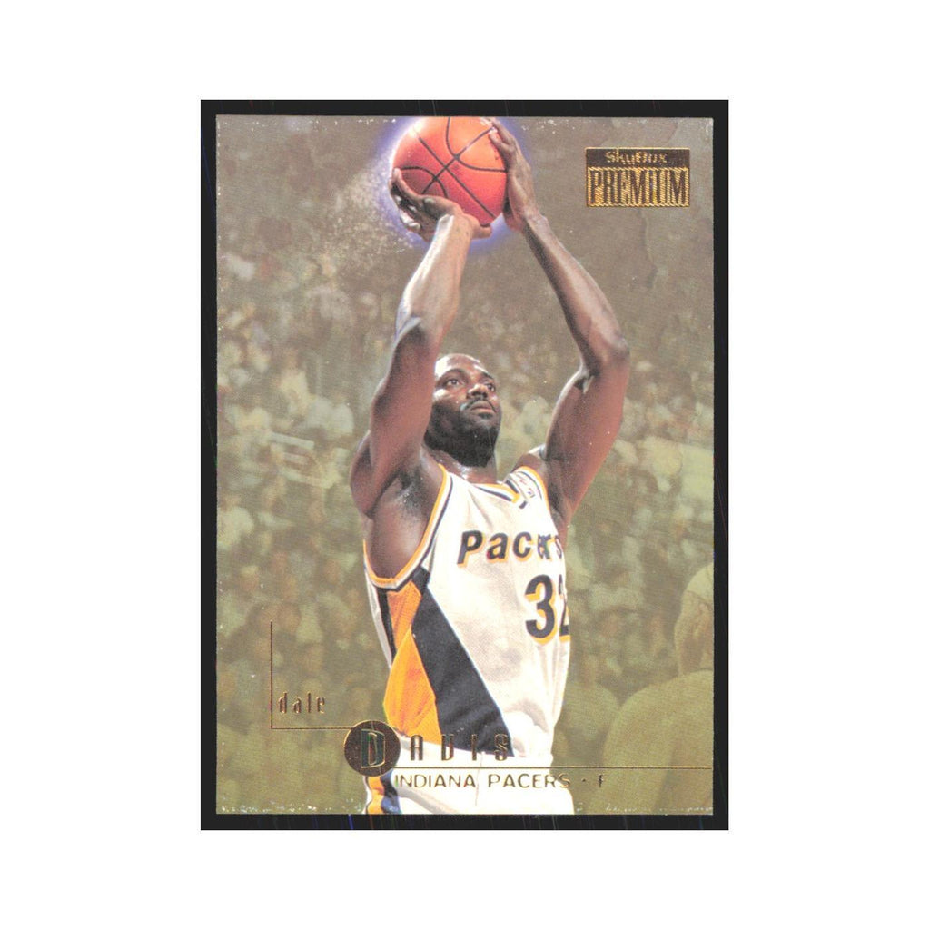 Dale Davis 1996 SkyBox Premium #47 Indiana Pacers Basketball Card NM