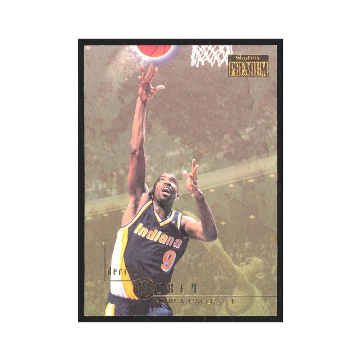 Derrick McKey 1996 SkyBox Premium #48 Indiana Pacers Basketball Card NM
