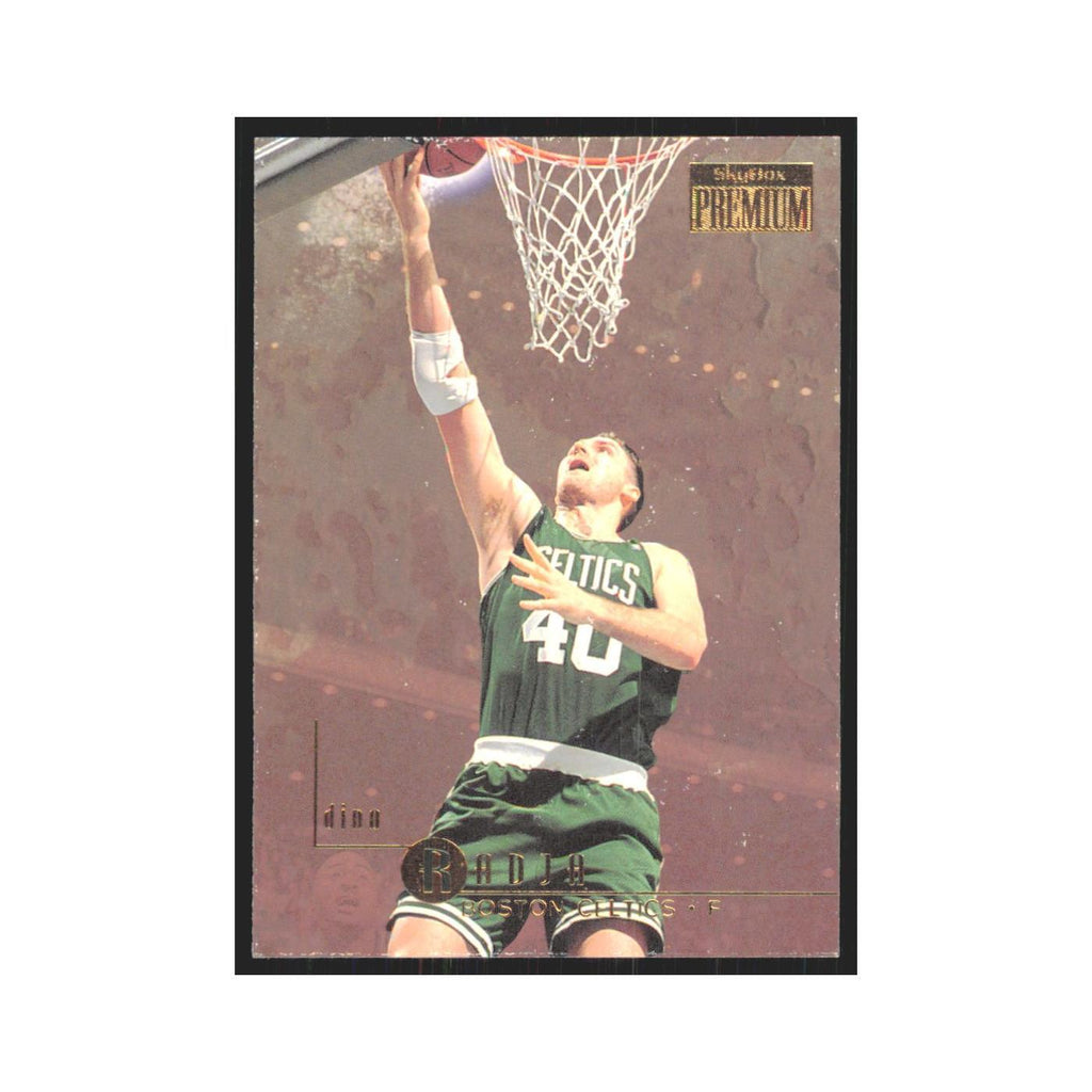 Dino Radja 1996 SkyBox Premium #8 Boston Celtics Basketball Card NM