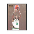 Antoine Walker 1996 SkyBox Premium #9 Boston Celtics Basketball Card NM