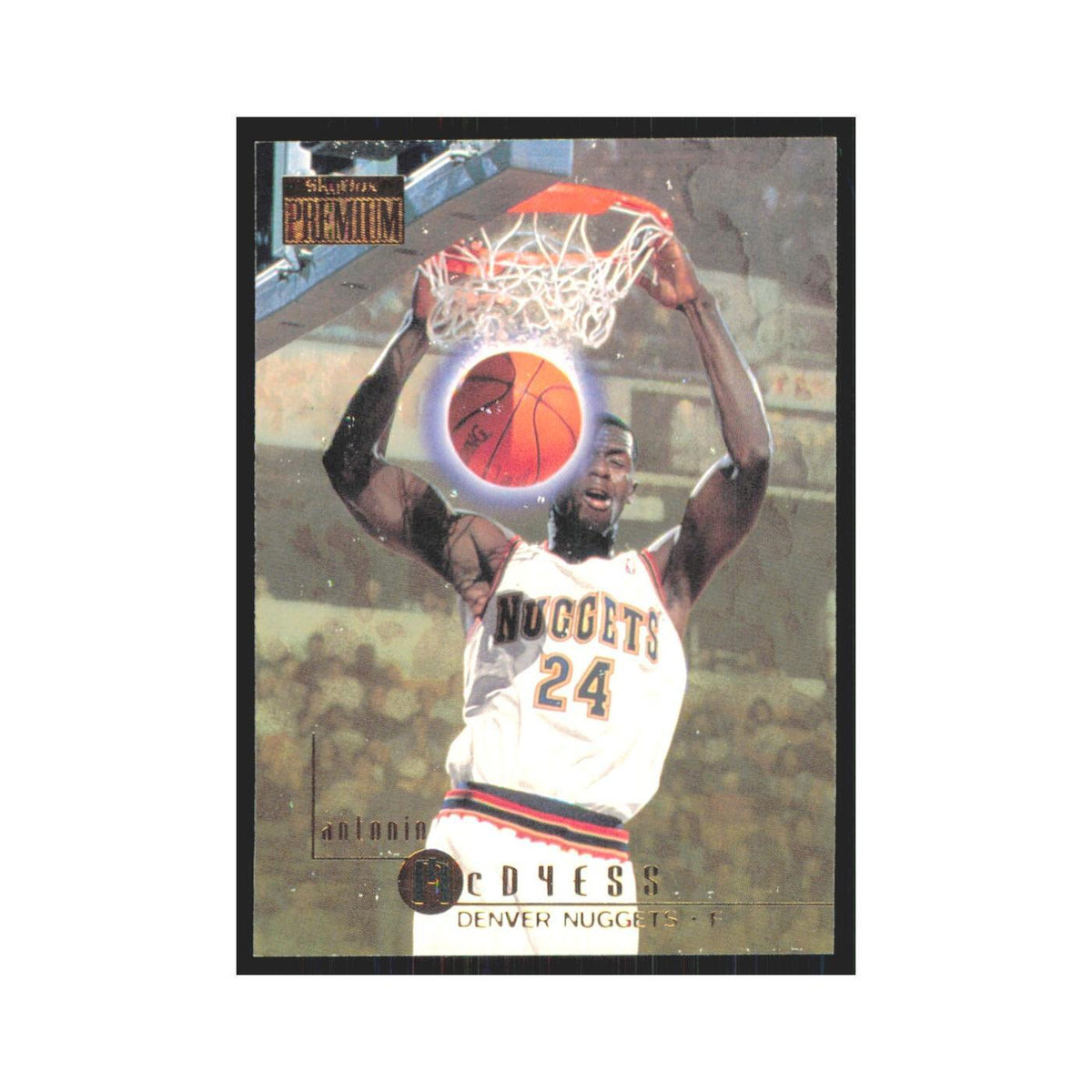 Antonio McDyess 1996 SkyBox Premium #31 Denver Nuggets Basketball Card NM