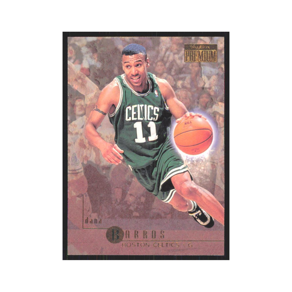 Dana Barros 1996 SkyBox Premium #6 Boston Celtics Basketball Card NM