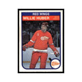 Willie Huber 1982 O-Pee-Chee #85 Detroit Red Wings Hockey Card EX