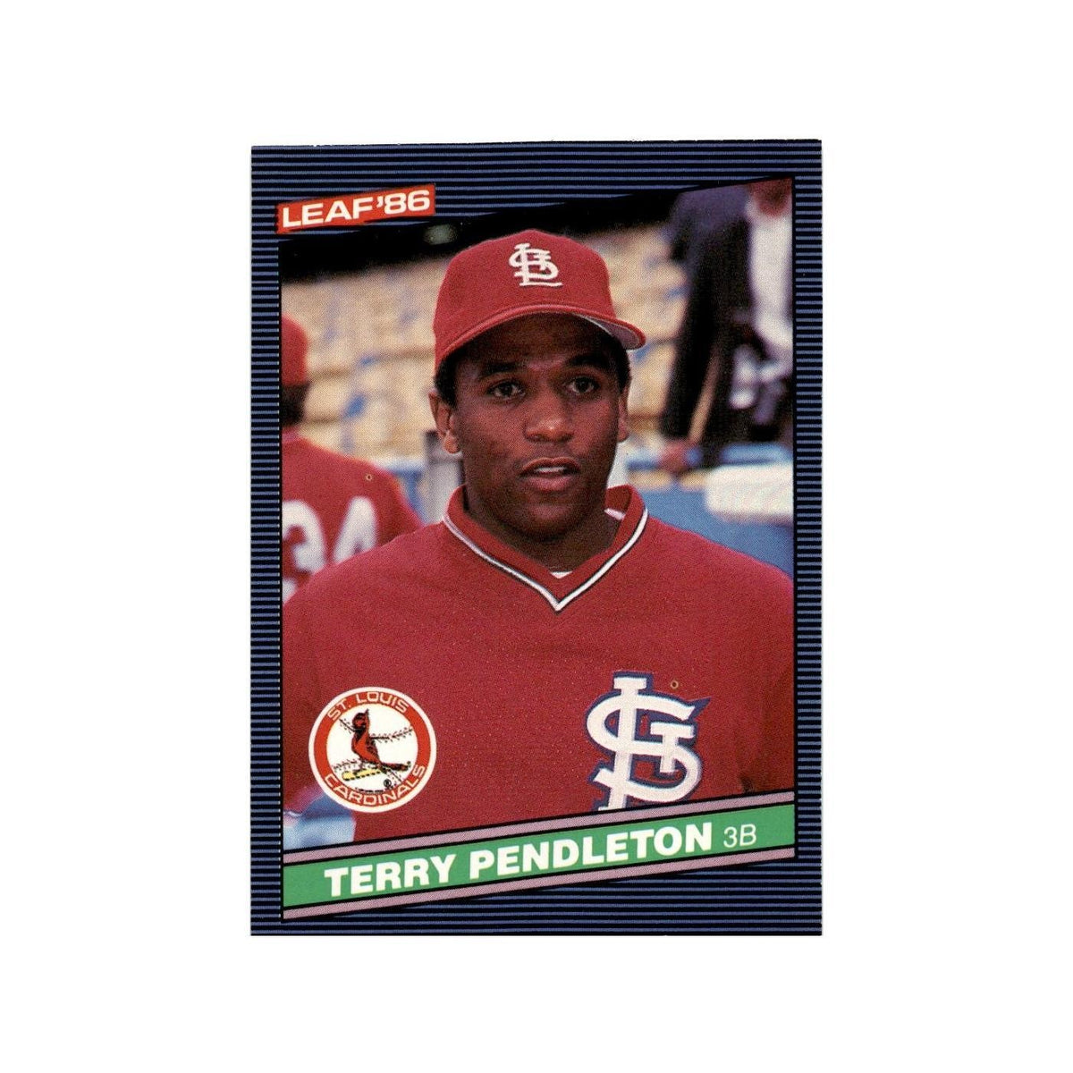 Terry Pendleton 1986 Leaf #137 St. Louis Cardinals Baseball Card NM