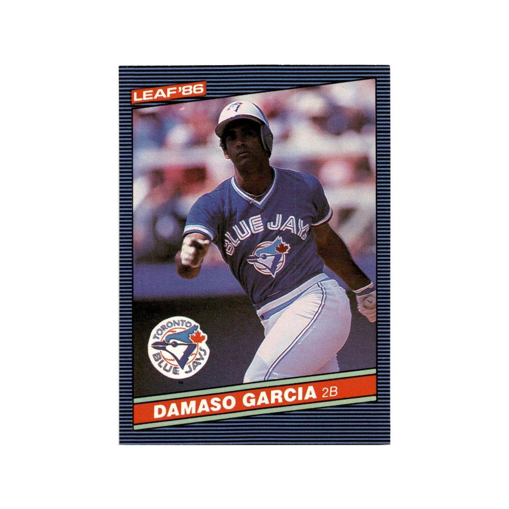 Damaso Garcia 1986 Leaf #116 Toronto Blue Jays Baseball Card NM