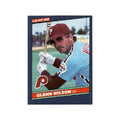 Glenn Wilson 1986 Leaf #160 Philadelphia Phillies Baseball Card NM