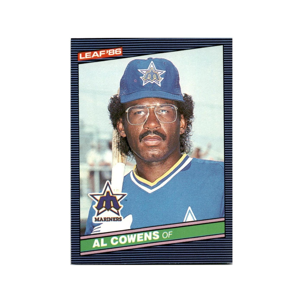 Al Cowens 1986 Leaf #184 Seattle Mariners Baseball Card NM