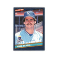 Bud Black 1986 Leaf #170 Kansas City Royals Baseball Card NM