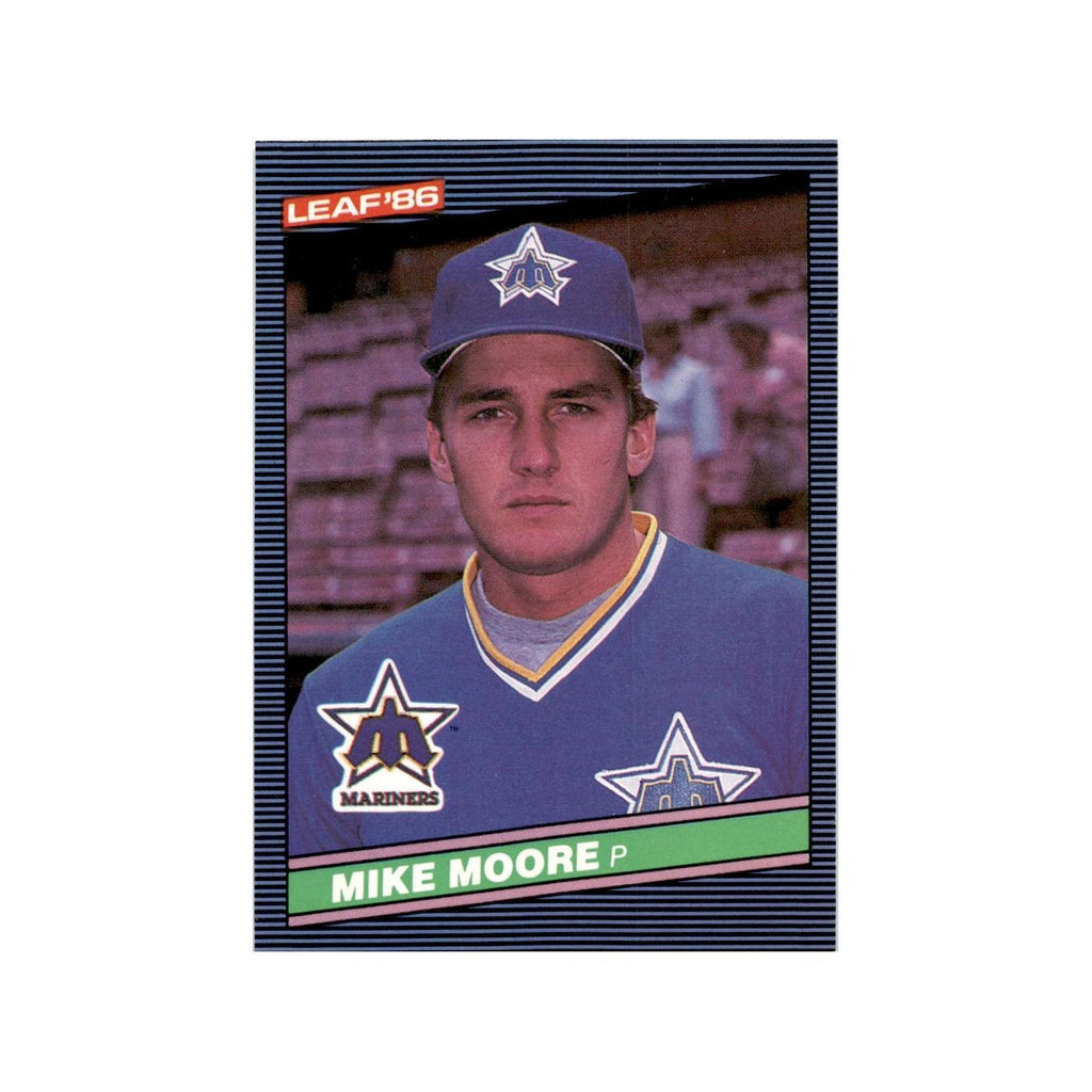 Mike Moore 1986 Leaf #114 Seattle Mariners Baseball Card NM