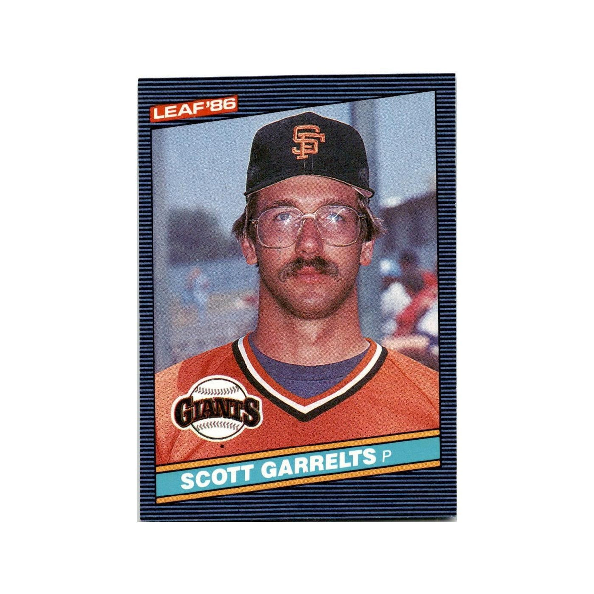 Scott Garrelts 1986 Leaf #180 San Francisco Giants Baseball Card NM
