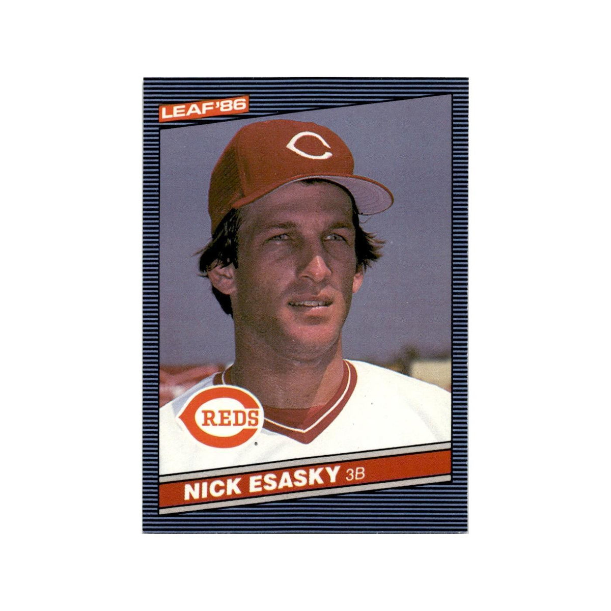Nick Esasky 1986 Leaf #162 Cincinnati Reds Baseball Card NM