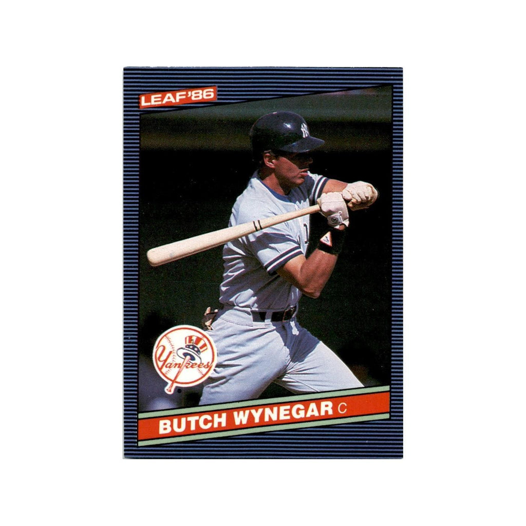 Butch Wynegar 1986 Leaf #147 New York Yankees Baseball Card NM
