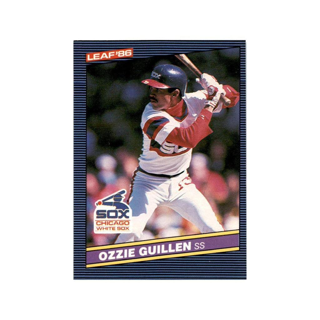Ozzie Guillen 1986 Leaf #140 Chicago White Sox Baseball Card NM