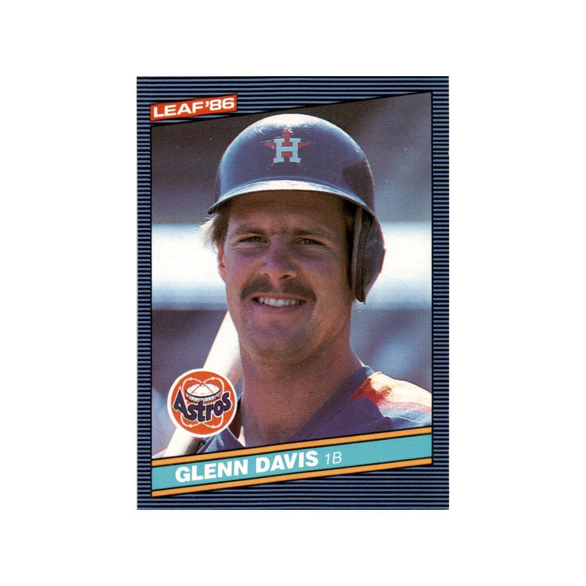 Glenn Davis 1986 Leaf #175 Houston Astros Baseball Card NM